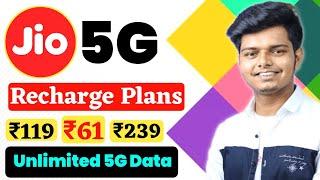 Get Unlimited 5G Data 61 Plan Details - Jio 5G Recharge Plans