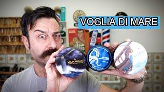 COME ABBINO LE VARIE PROFUMAZIONI MARINE - RAZOROCK ADJUSTABLE - OMEGA EVO 2.0 VETERAN BLUE