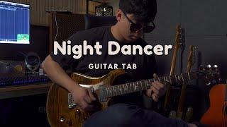 Night Dancer - HaeChan Park  Fusion Guitar Solo  Tab