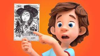 El lápiz ️  @Los Fixis  Dibujos animados para niños  #Lápiz
