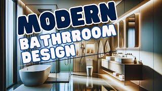 Modern Bathroom Design Trends for 2024