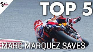 Marc Márquez Top 5 Saves in 2019
