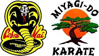 Drawing Cobra Kai vs. Miyagi Do