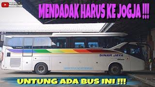 BERANGKAT PAGI HARI  BOGOR - JATIJAJAR - YOGYAKARTA  Trip Dadakan Bersama Bus Sinar Jaya 40G