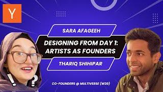 YC Tech Talks Designing from Day One Artists as Founders with Multiverse S20