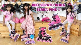 SAMANTHA VS DISTA BORONG SERBA PINK SEPATU RODA