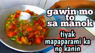 afritada mapaparami ka ng kain.