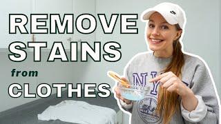 How to REMOVE Stains from Clothes As a Reseller on Poshmark & eBay