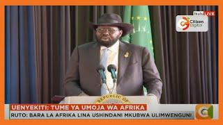 President Salva Kiirs speech during the unveiling of Raila Odingas AUC candidacy