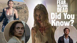 Fear the Walking Dead - Did You Know? Cast and Show Things you may not know
