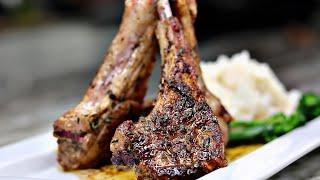 Garlic and Herb Crusted LAMB CHOPS  RECIPE Very Delicious & Juicy