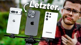 S23 Ultra vs iPhone 14 Pro vs Pixel 7 Pro im XXL-Kameravergleich