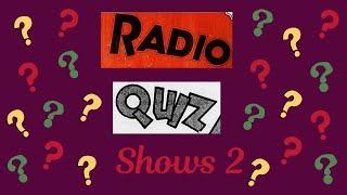Radio Quiz Shows 2 - 8 more old time radio quiz shows