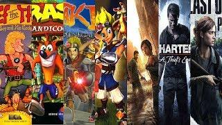 The Evolution of Naughty Dog Games 1989-2020