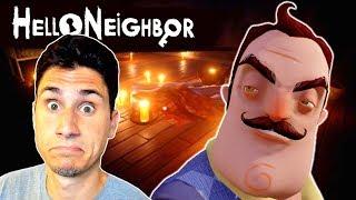 THE NEIGHBOR TRAPPED ME IN HIS BASEMENT  Hello Neighbor Act 1 Ending