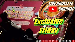  LIVE ROULETTE  Exclusive Friday In Las Vegas Casino  Watch Biggest Win  2024-07-26