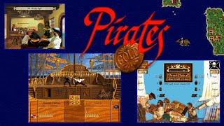 Sid Meiers Pirates Gold - longplay - MicroProse 1993 - PC  DOS - SVGA adventure strategy game