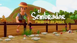 El Sembrador Parábola de Jesús  BIBTOONS  Historias Bíblicas Animadas