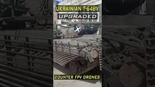 Ukrainian T-64BV Upgraded for Modern Threats #tank