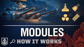 How It Works Modules  World of Warships