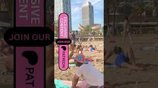 Barcelona Beach Walk 5 - Summer Beach Vibes  #barcelonetabeach #beach #summer #bikini #beachwalk