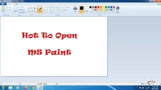 How To Open MS Paint