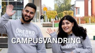 Campusvandring på Örebro universitet