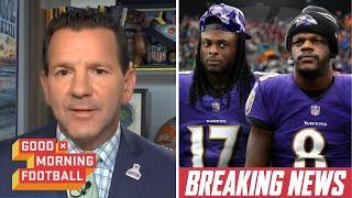 GMFB  Ian Rapoport latest on Davante Adams trade Ravens are current favorites to land Raiders WR