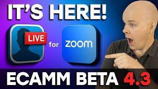 Ecamm Live Beta 4.3 with FULL Zoom Integration