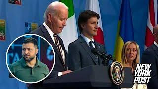 Biden calls Zelensky Vladimir during NATO remarks in latest gaffe