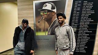 Deion Sanders on Colorado’s Campus FOR THE FIRST TIME Tours Football Facility & Stadium