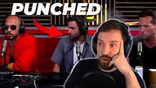 Vice Reporter Gets Punched Making Andrew Tate Documentary  Destiny Reacts