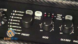 Fender Mustang II Guitar Amplifier Demo It Models Other Fender Combos Non-Fender Combos With Ease