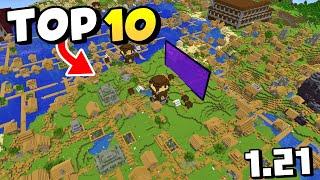  TOP 10 BEST Seeds for NEW Minecraft 1.21