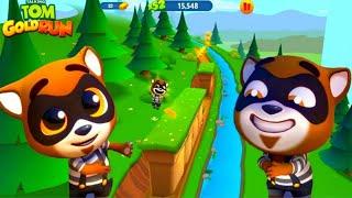 Talking tom gold  run Говорящий Том бег за золотом Принцесса Анджела vs Пожарный том