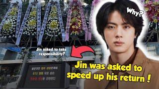 Jin is expected to immediately speed up his return hopes to lead the resolution of this case?