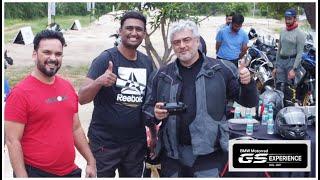 Thala Ajith Sir At BMW GS Experience 2021 - Hyd..  DAY 2..Pt 1 