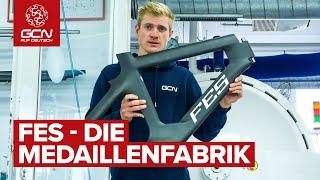 Wie man ein Carbon Fahrrad entwickelt produziert und damit gewinnt FES - Deutsche Geheimwaffen.