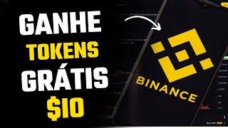 BINANCE LANÇA TOKNE  - GANHE TOKENS GRÁTIS NA BINANCE