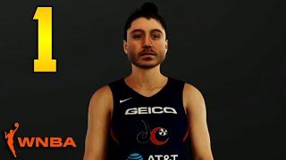 NBA2K21 WNBA - My Career - Part 1 MICHELLE QUEEN IS HERE Lets Play