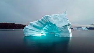 WHERE ICEBERGS ARE BORN. Scoresby Sound Greenland 2018.
