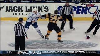 Frazer McLaren vs Adam McQuaid Nov 9 2013