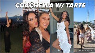 I WENT TO COACHELLA W TARTE festival day 1-3 glam team mansion tour huge PR haul & more