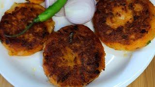 Market style Crispy Aalu Tikki  #shorts #aalutikki