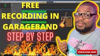RECORD MUSIC FOR  FREE WITH GARAGE BAND IN  2022