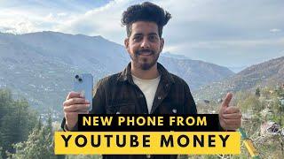 BOUGHT NEW PHONE FROM YOUTUBE MONEY 