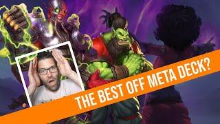 The best Hearthstone off meta deck - Forged in the Barrens - Warlock