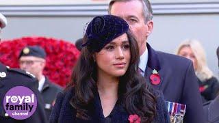 Duke and Duchess of Sussex visit Westminster Abbeys Field of Remembrance