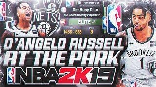 TEAMED UP WITH NBA STAR DANGELO RUSSELL WENT ON 100 GAME STREAK WITH MY 99 OVERALL PURE POSTNBA2K19