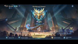 Mythical Honor Matches - Solo Rank Push Mobile Legends